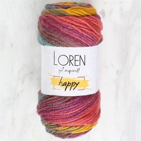 Loren 34295 RH010 Happy Ebruli El Örgü İpi