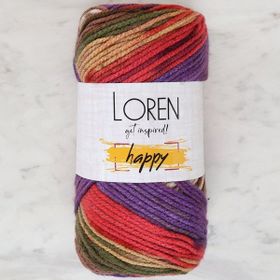 Loren 34299 RH014 Happy Ebruli El Örgü İpi