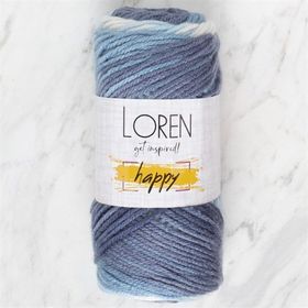 Loren 34300 RH015 Happy Ebruli El Örgü İpi