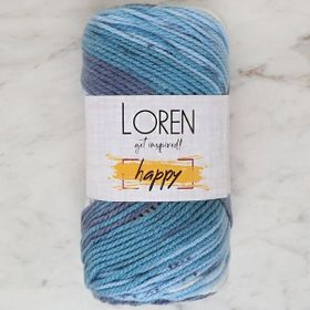 Loren 34300 RH015 Happy Ebruli El Örgü İpi