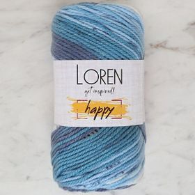 Loren 34300 RH015 Happy Ebruli El Örgü İpi