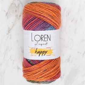 Loren 34302 RH017 Happy Ebruli El Örgü İpi