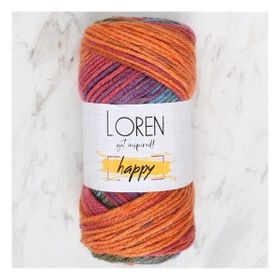 Loren 34302 RH017 Happy Ebruli El Örgü İpi