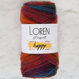 Loren 34302 RH017 Happy Ebruli El Örgü İpi