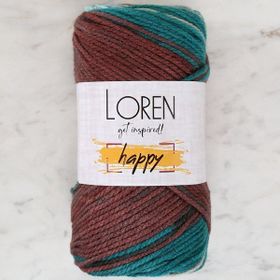 Loren 34303 RH018 Happy Ebruli El Örgü İpi