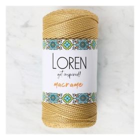 Loren 34329 RM050 Macrame Gold El Örgü İpi