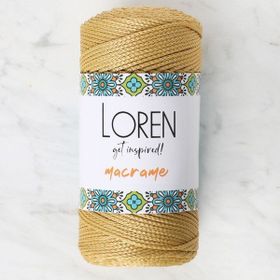 Loren 34329 RM050 Macrame Gold El Örgü İpi