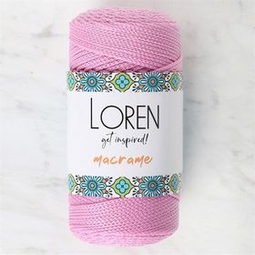 Loren 34332 RM074 Macrame Pembe El Örgü İpi