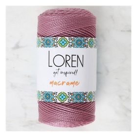 Loren 34333 RM090 Macrame Gül Kurusu El Örgü İpi