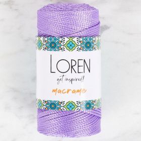 Loren 34336 RM0130 Macrame Lila El Örgü İpi