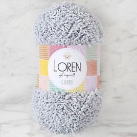 Loren 34422 R020 Lamb Gri El Örgü İpi