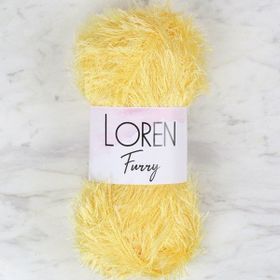 Loren Furry 34059 RF048 Sarı El Örgü İpi