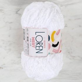 Loren M402 34310 Mery Beyaz El Örgü İpi