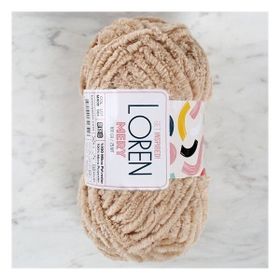 Loren M408 34315 Mery Bej El Örgü İpi