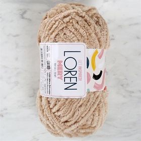 Loren M408 34315 Mery Bej El Örgü İpi