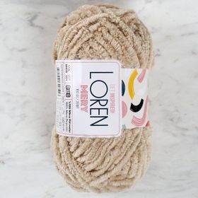Loren M408 34315 Mery Bej El Örgü İpi