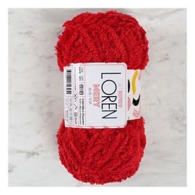 Loren M410 34316 Mery Kırmızı El Örgü İpi
