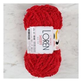Loren M410 34316 Mery Kırmızı El Örgü İpi