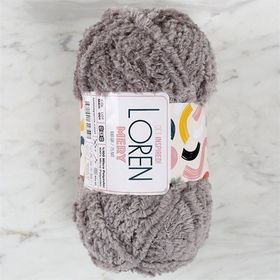 Loren M411 34317 Mery Gri El Örgü İpi