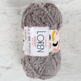 Loren M411 34317 Mery Gri El Örgü İpi