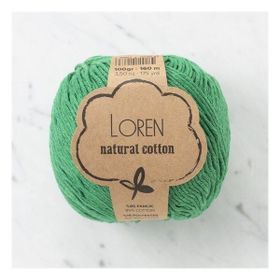 Loren Natural Cotton 33904 R028 Yeşil El Örgü İpi