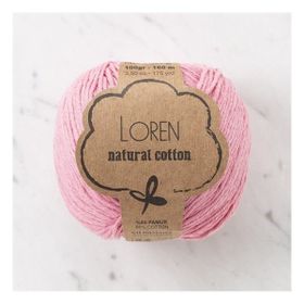 Loren Natural Cotton 33906 R100 Pudra Pembesi El Örgü İpi