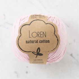 Loren Natural Cotton 33910 R094 Pembe El Örgü İpi