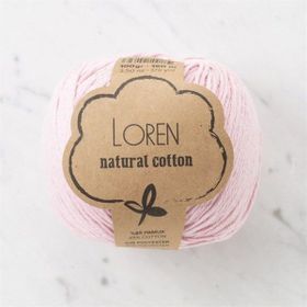 Loren Natural Cotton 33910 R094 Pembe El Örgü İpi