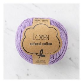 Loren Natural Cotton 33920 R020 Lila El Örgü İpi