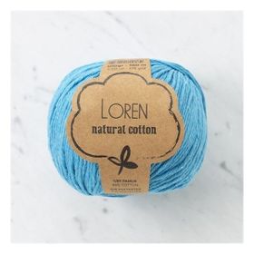 Loren Natural Cotton 33923 R091 Turkuaz El Örgü İpi