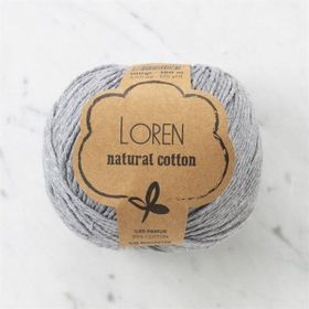 Loren Natural Cotton 33925 R079 Gri El Örgü İpi