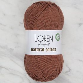 Loren Natural Cotton R072 Tarçın El Örgü İpi