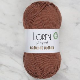 Loren Natural Cotton R072 Tarçın El Örgü İpi
