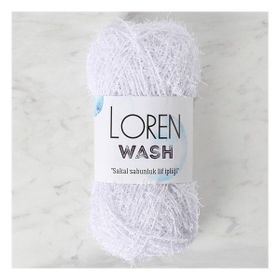 Loren R001 34262 Wash Optik Beyaz El Örgü İpi