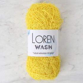 Loren R002 34036 Wash Sarı El Örgü İpi