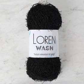 Loren R004 34041 Wash Siyah El Örgü İpi