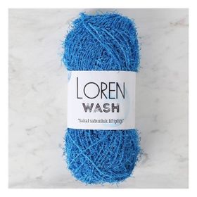 Loren R024 34016 Wash Koyu Mavi El Örgü İpi