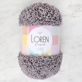 Loren R025 Lamb Gri El Örgü İpi