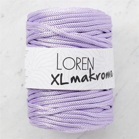 Loren R037 33716 XL Makrome Lila El Örgü İpi