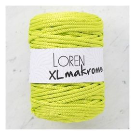 Loren R042 33707 XL Makrome Fıstık Yeşil El Örgü İpi