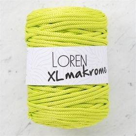 Loren R042 33707 XL Makrome Fıstık Yeşil El Örgü İpi