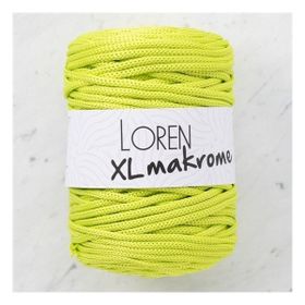 Loren R042 33707 XL Makrome Fıstık Yeşil El Örgü İpi