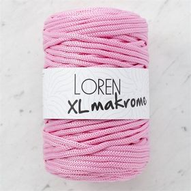Loren R047 33712 XL Makrome Pembe El Örgü İpi