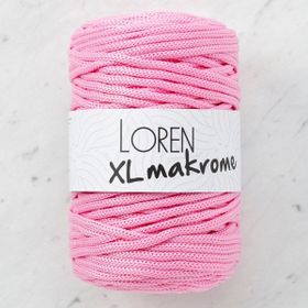 Loren R047 33712 XL Makrome Pembe El Örgü İpi
