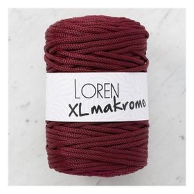 Loren R049 33715 XL Makrome Bordo El Örgü İpi
