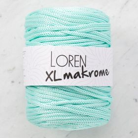 Loren R058 33708 XL Makrome Mint Yeşili El Örgü İpi