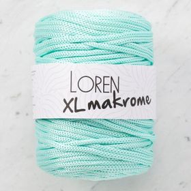 Loren R058 33708 XL Makrome Mint Yeşili El Örgü İpi