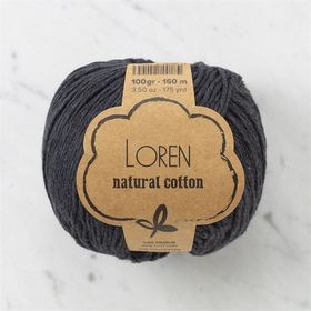 Loren R081 33911 Natural Cotton Füme El Örgü İpi