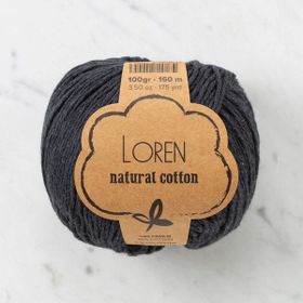 Loren R081 33911 Natural Cotton Füme El Örgü İpi