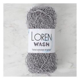 Loren R082 34018 Wash Gri El Örgü İpi